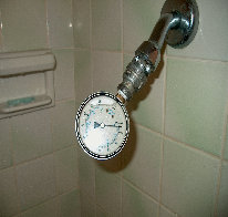 shower riser pressure test
