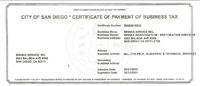 business license